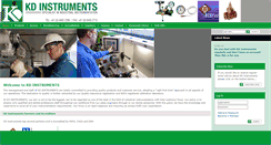 Desktop Screenshot of kdinstruments.com.au