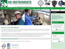 Tablet Screenshot of kdinstruments.com.au